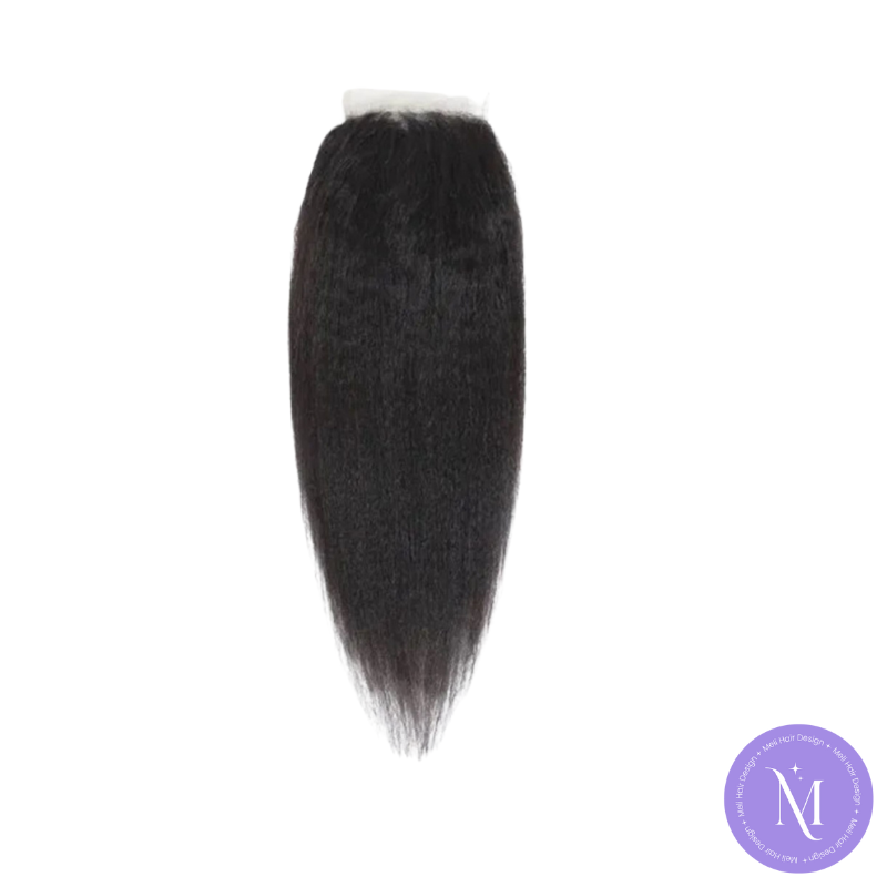 Closure - Virgin Hair kinky straight