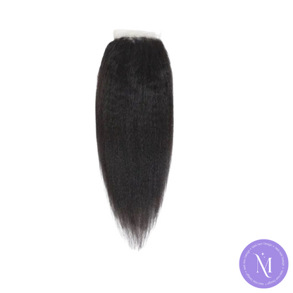 Closure - Virgin Hair kinky straight